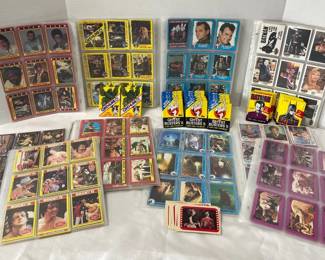 80s Movie Topps Trading Card Collection