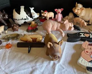 Assorted Pig Decor