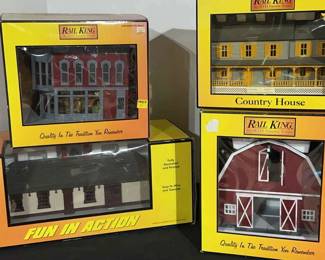 Rail King Miniature Buildings