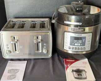 Black Decker Toaster NuWave Digital Pressure Cooker