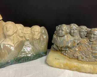 Mount Rushmore Whiskey Decanter Sculpture