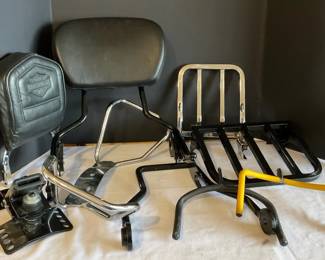 Harley Davidson Motorcycle Seat Backs, Racks More