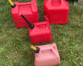 Gas Cans Lot