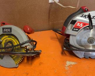 Two Skil Power Saws