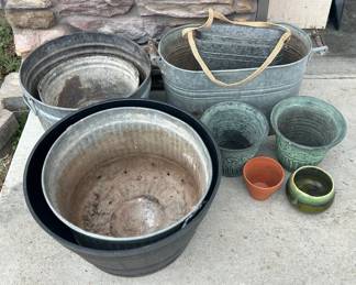 Bushels Pots Lot