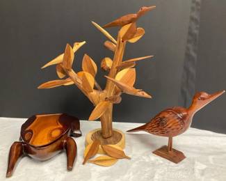 Unique Carved Wood Art