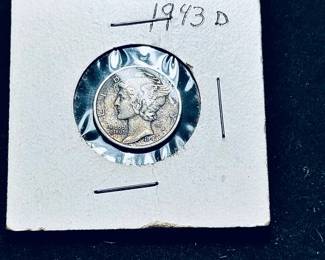 1943 Mercury Dime