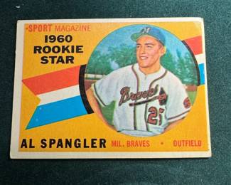 1960 Baseball Card of Al Spangler, 143