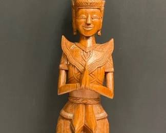 Vintage Teak Thai The Panora Guardian Angel