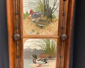 Framed Duck Pictures on Cloth