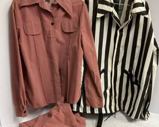 Vintage Pant Suit Rain Jacket