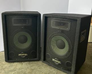 Phonic S710 2Way Stage Floor Speakers