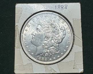 1888 Morgan Silver Dollar