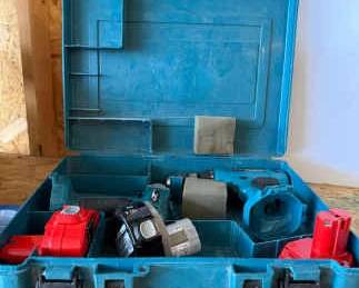 Makita Drill Impact Driver with Batteries