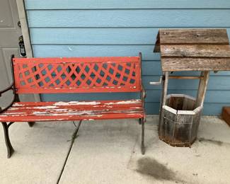 Bench Wishing Well