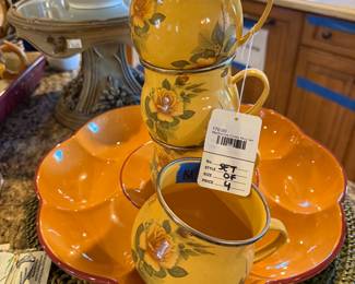 MacKenzie - Childs Mug Set