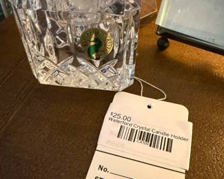 Waterford Crystal Candle Holder 