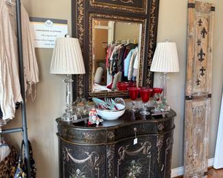 Distressed Style Cabinet 