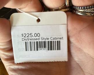 Distressed Style Cabinet 