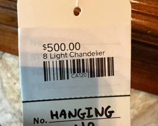 8 Light Chandelier
