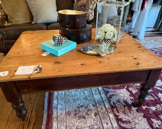 Antique Farmhouse Coffee Table