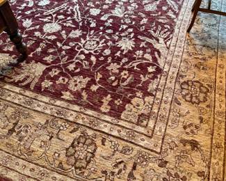 Oversized Floral Area Rug