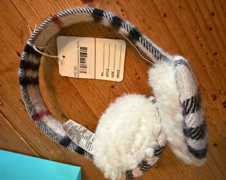Burberry Cashmere Ear Muffs