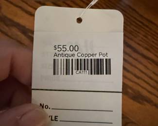 Antique Cooper Pot