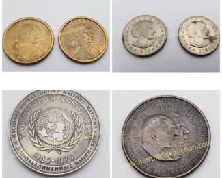 US & other coins & tokens
