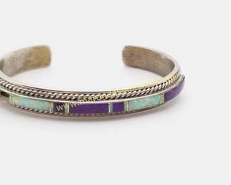 vintage sterling silver bracelet. missing stones