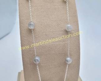 Sterling silver necklace