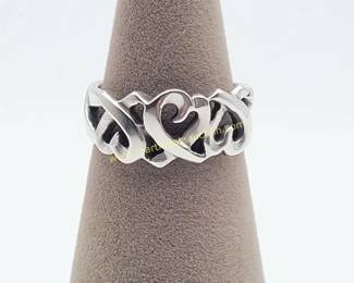 Paloma Picasso for Tiffany & co sterling silver ring