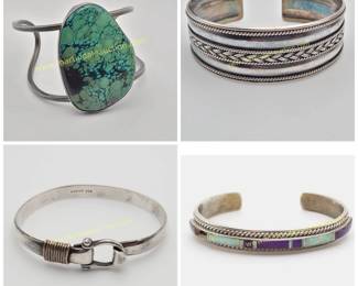 Sterling silver bracelets