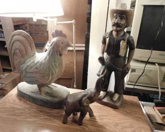 Handcrafted Figurines By Rusty Mauk