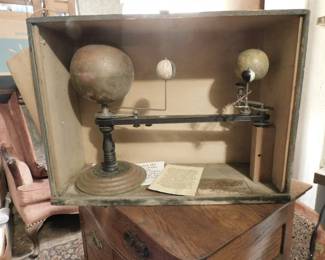 TRIPPENSEE PLANETARIUM, In Original Box,  Serial No. 11220  Come out of the Muscotah School, (very old)