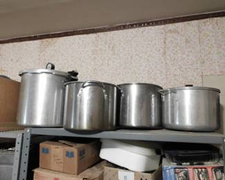 Presto Pressure Cooker and some of the Stainless Cookware