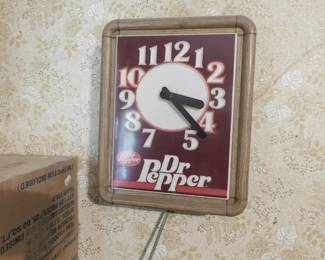 Dr. Pepper Wall Clock