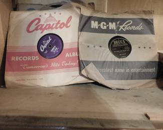 Vintage 78 RPM Recrds