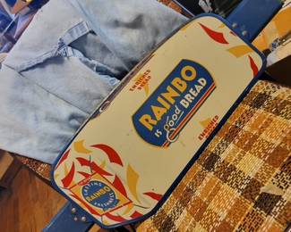 Vintage "RAINBO" Bread Door Sign