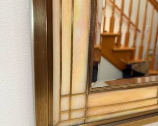 detail on the mirror 