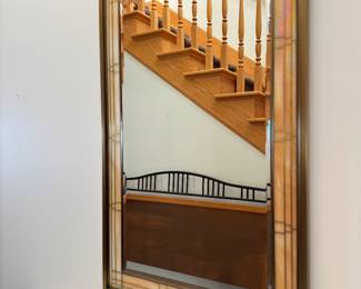 mission craftsman style mirror 