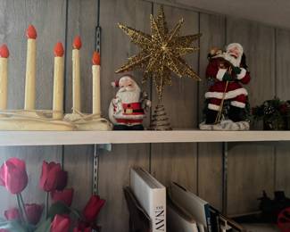 assorted vintage Christmas items.. just in time