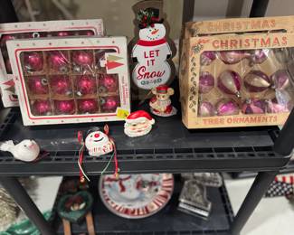 Shiny Brite ornaments and more