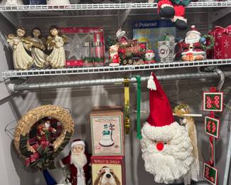 angels, snowmen, santas