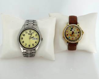 Vintage Lorus Mickey Watch