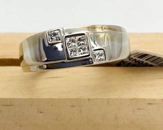 White Gold Diamond Ring