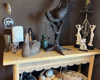 Beautiful bronze statuary 