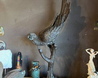 Bronze parrot