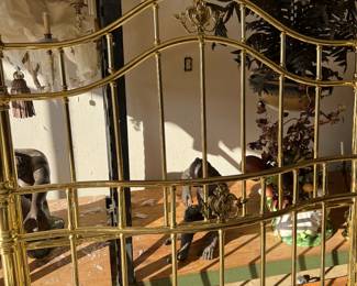 Full size BRASS bed