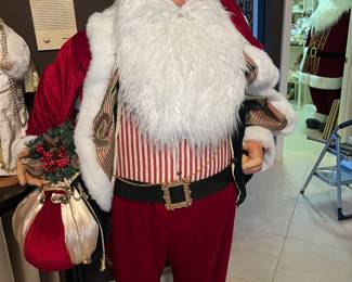 Life size standing Santa